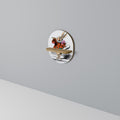 COLORFUL WHITE RABBIT Art Shelf