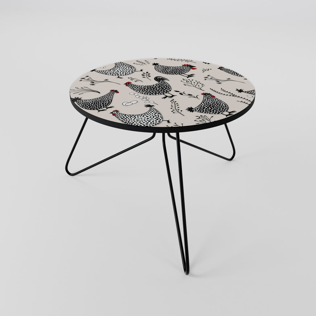 HAPPY HENS Mesa de Centro