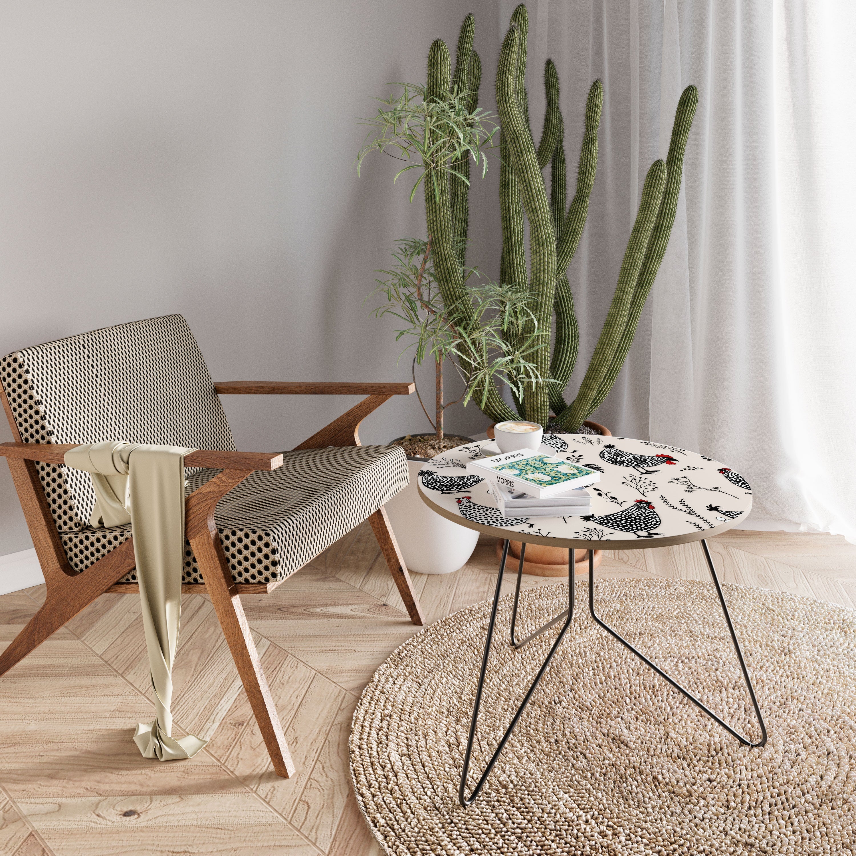 HAPPY HENS Mesa de Centro 69