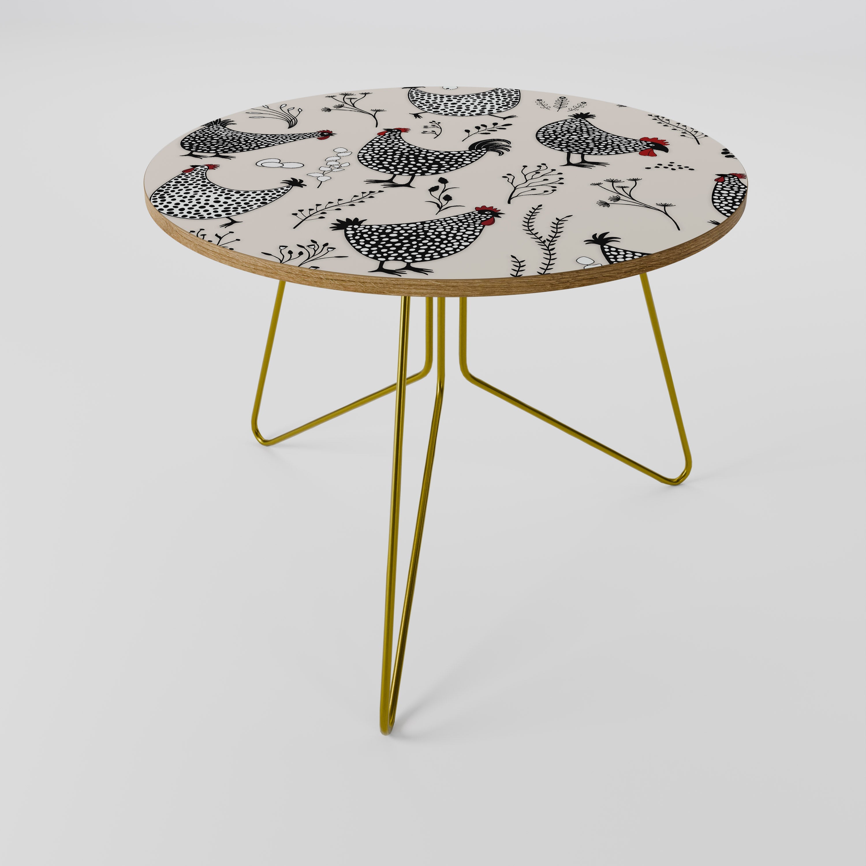 HAPPY HENS Mesa de Centro 69