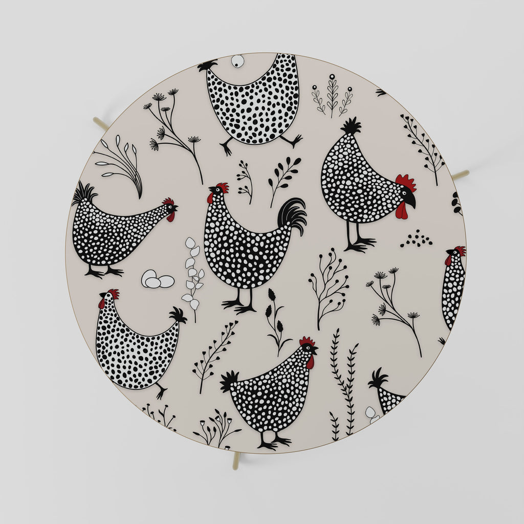 HAPPY HENS Mesa de Centro 69