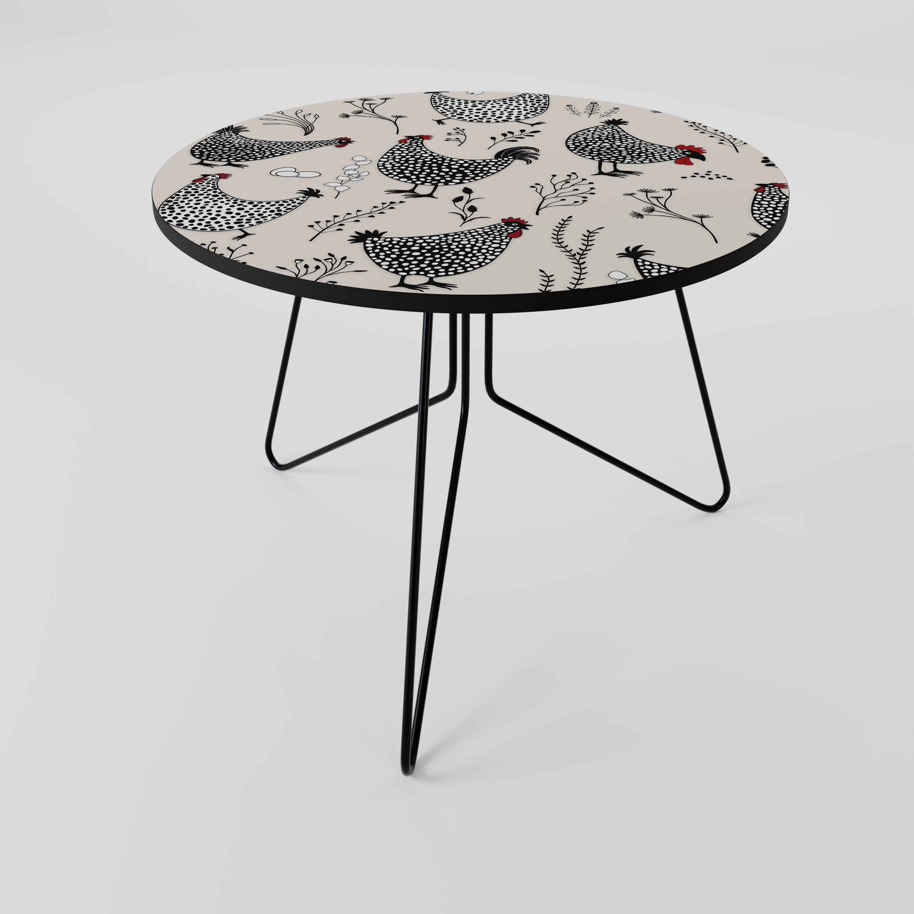 HAPPY HENS Mesa de Centro 69