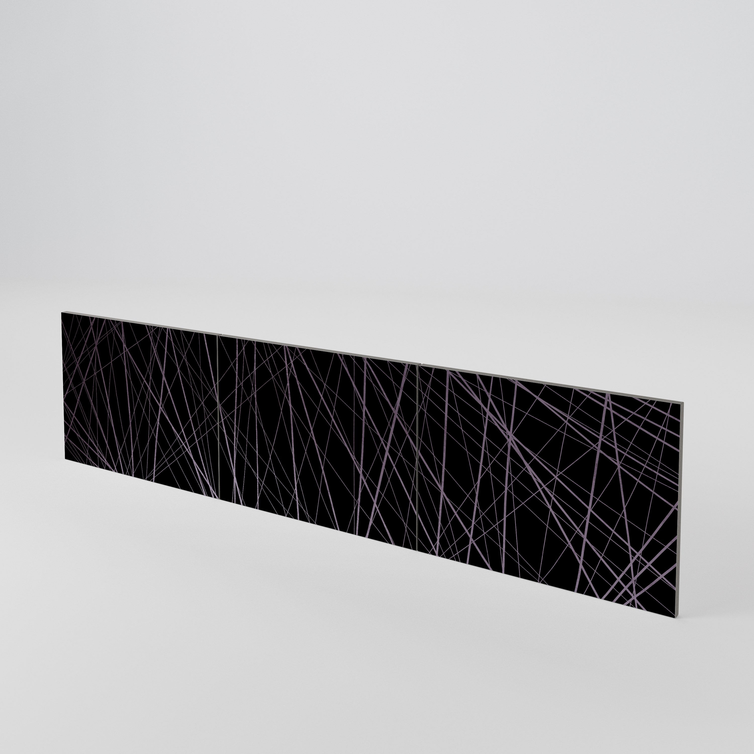 SHIMMER SPIDERGRAM Conjunto de 3 Portas para Móvel de TV