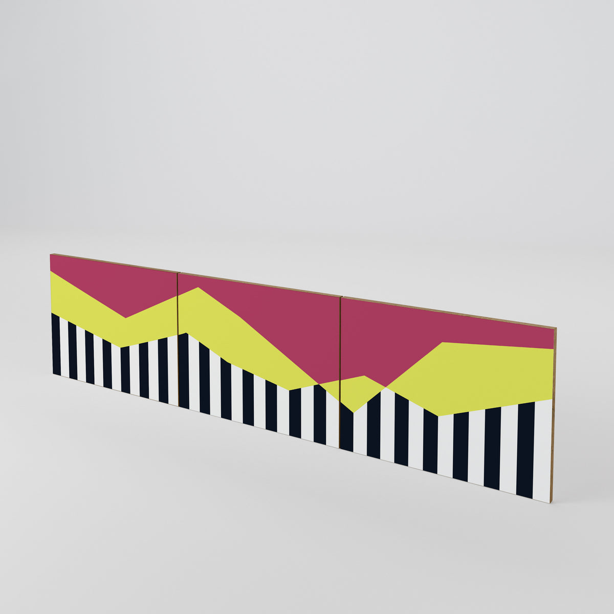 PIANO FANTASY Conjunto de 3 Portas para Móvel de TV