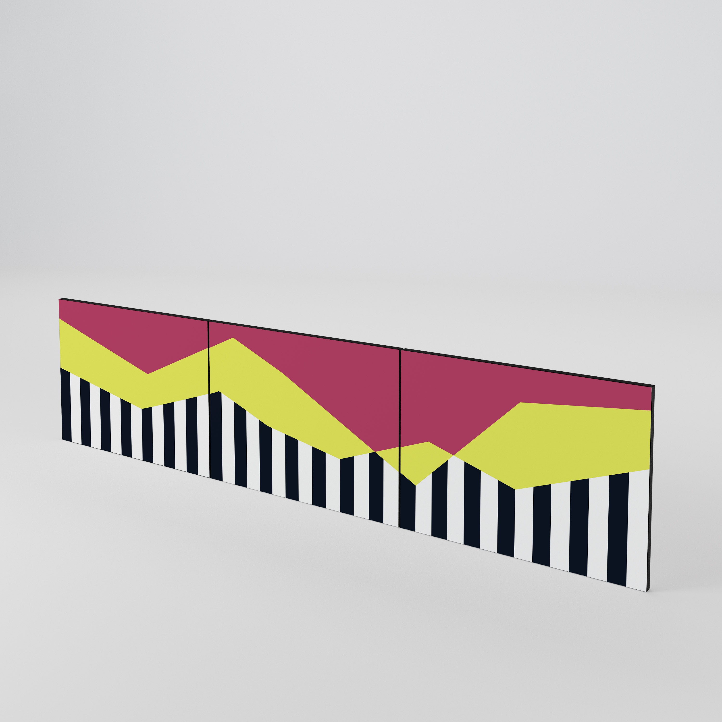 PIANO FANTASY Conjunto de 3 Portas para Móvel de TV