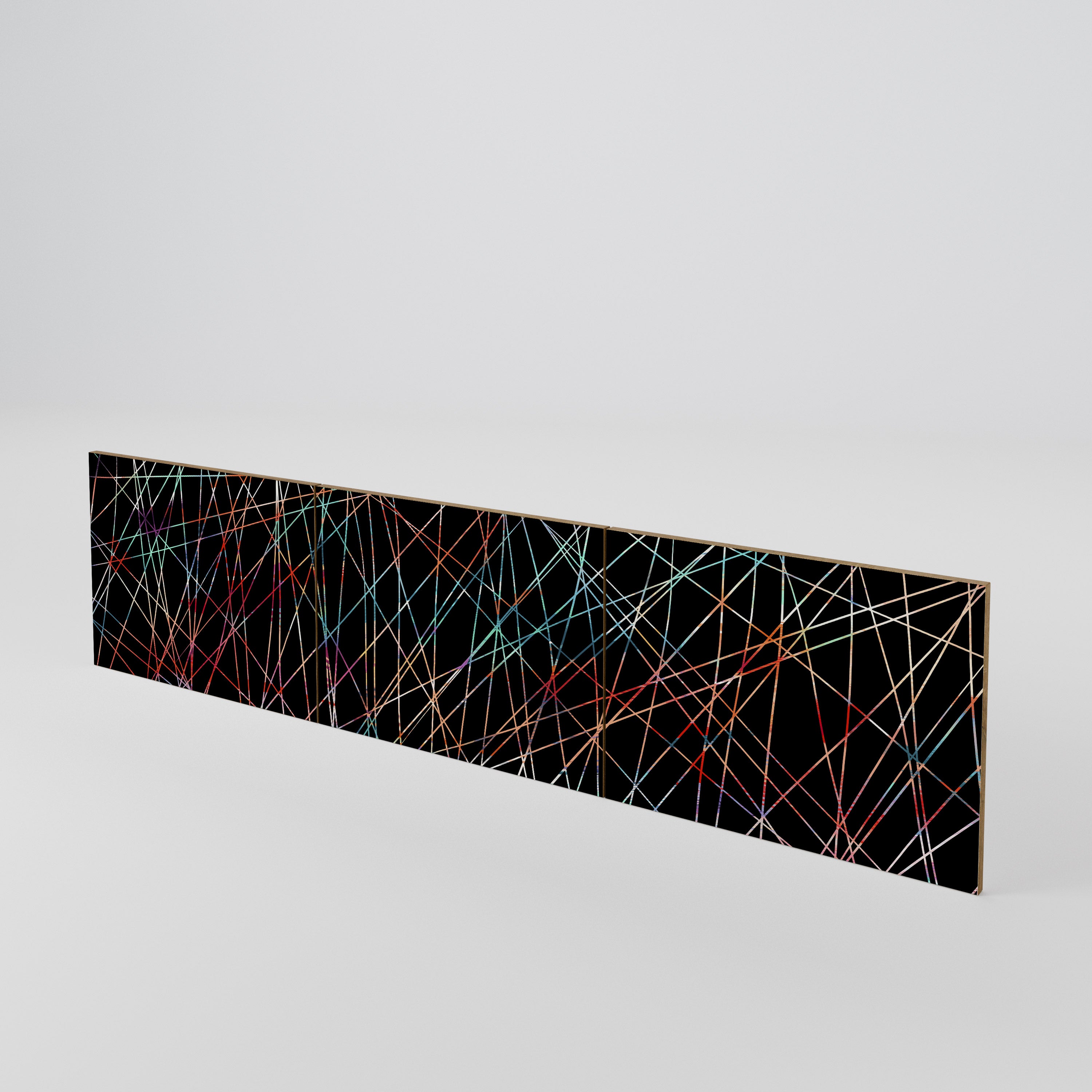 LUMINOUS SNARE Conjunto de 3 Portas para Móvel de TV
