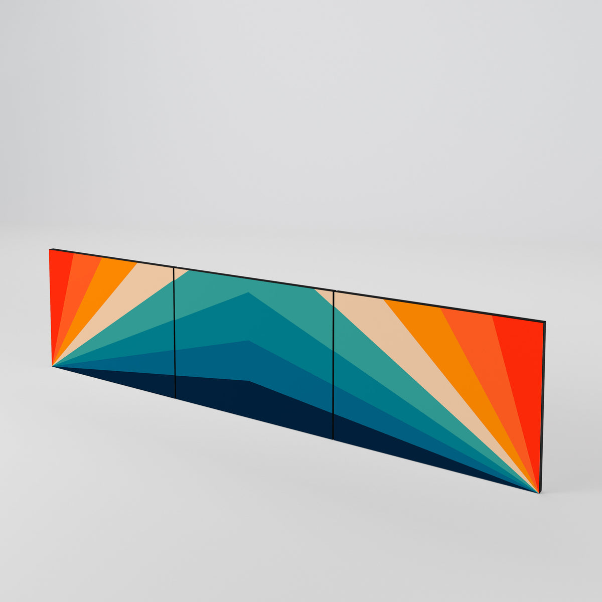 PRISM CONCUSSION 3-Piece TV Cabinet Door Set