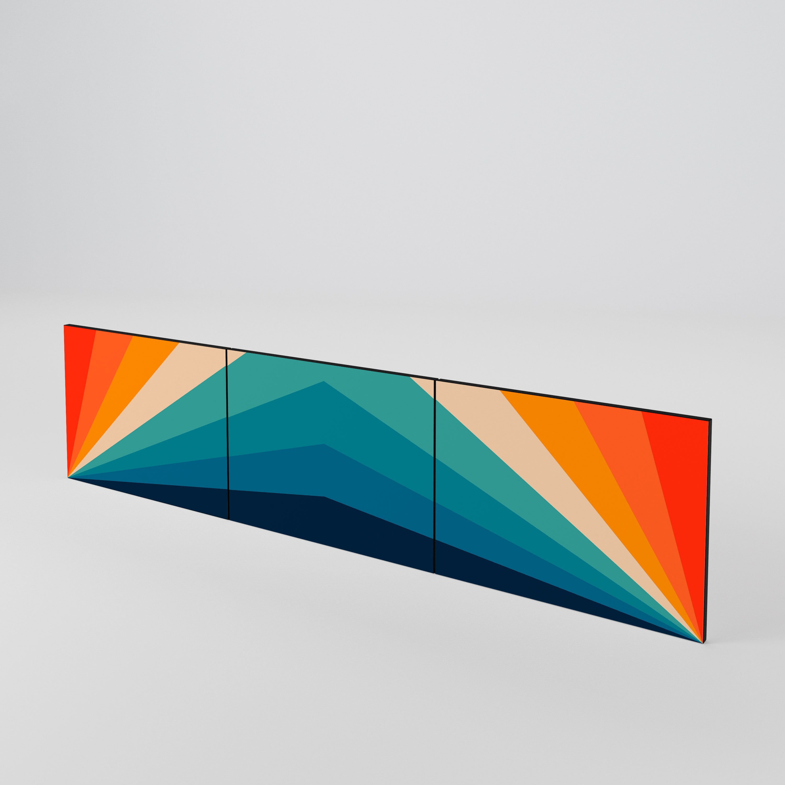 PRISM CONCUSSION Conjunto de 3 Portas para Móvel de TV