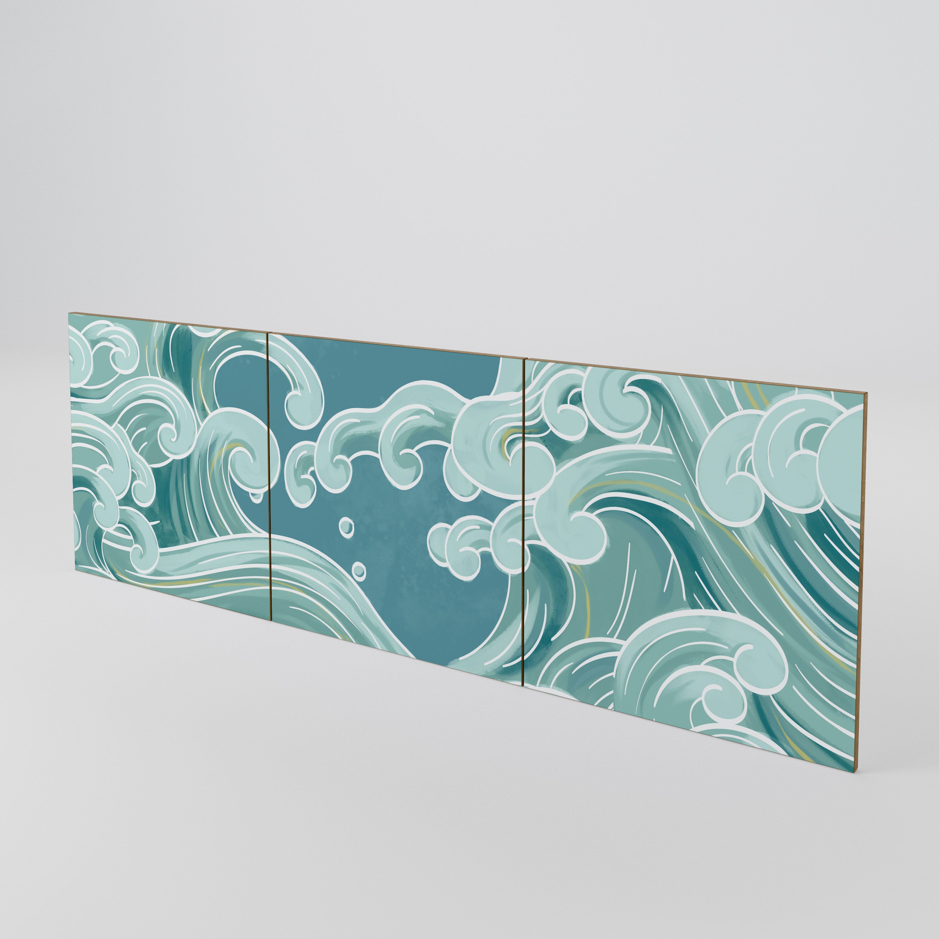 ASIAN SWAY Conjunto de 3 Portas para Aparador