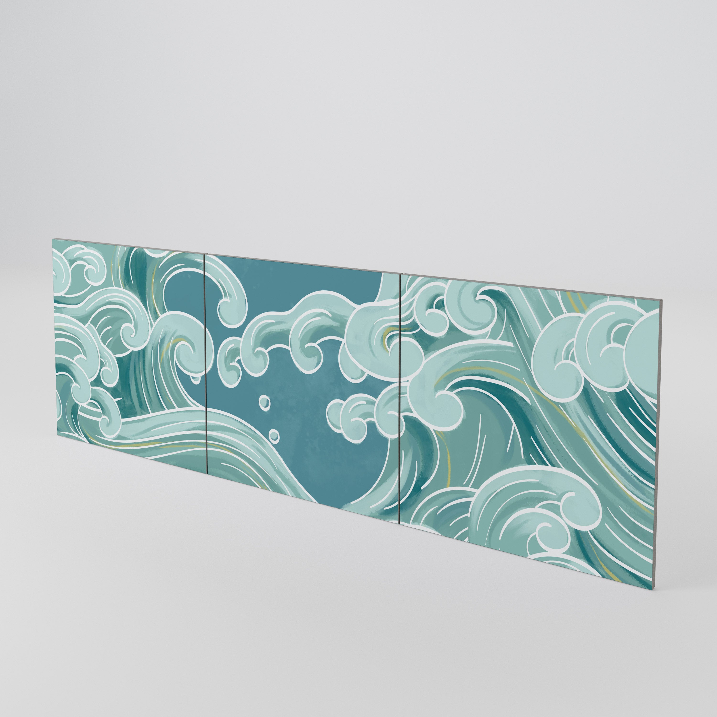 ASIAN SWAY Conjunto de 3 Portas para Aparador