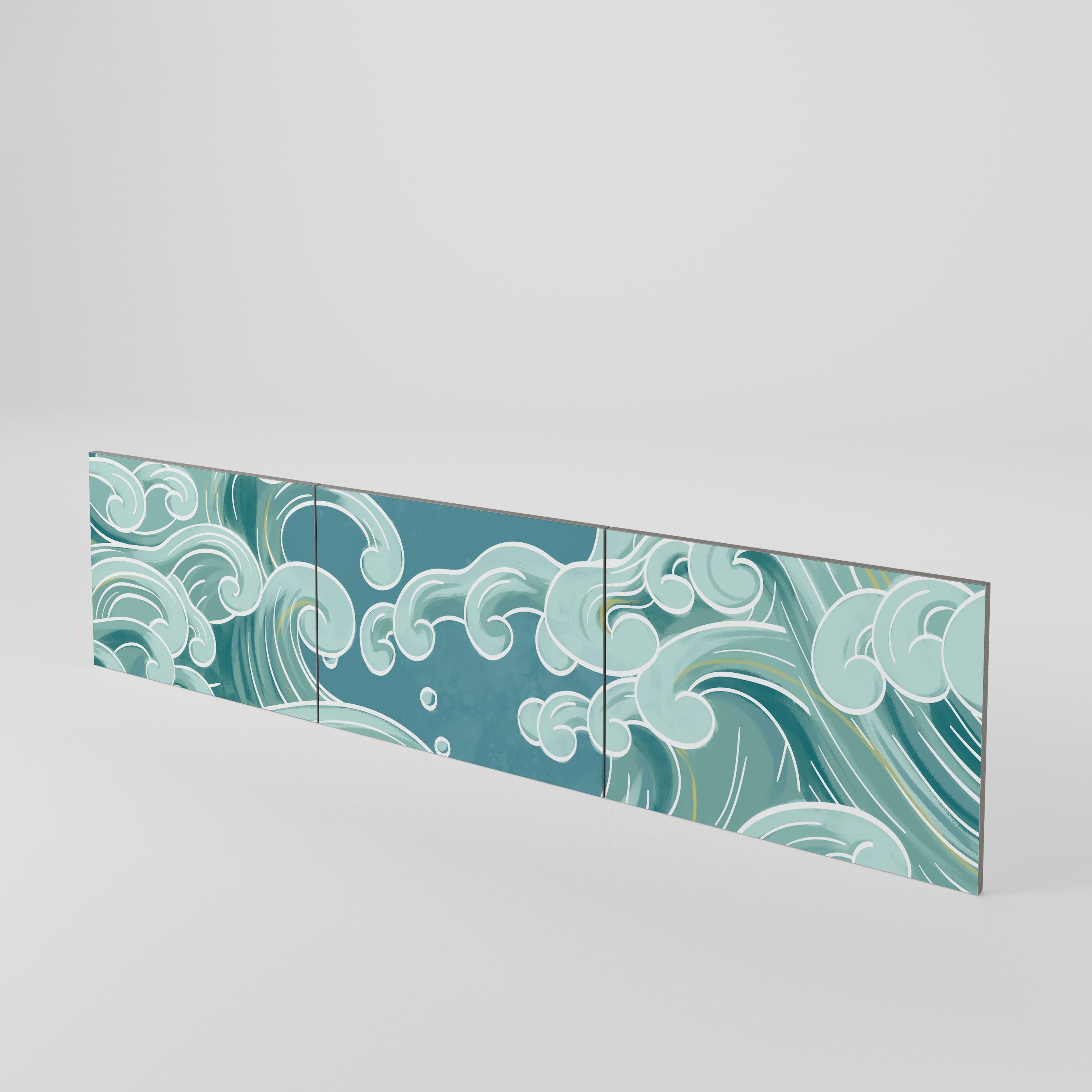 ASIAN SWAY Conjunto de 3 Portas para Móvel de TV