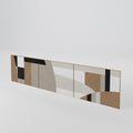 DELICATE MEMENTO 3-Piece TV Cabinet Door Set