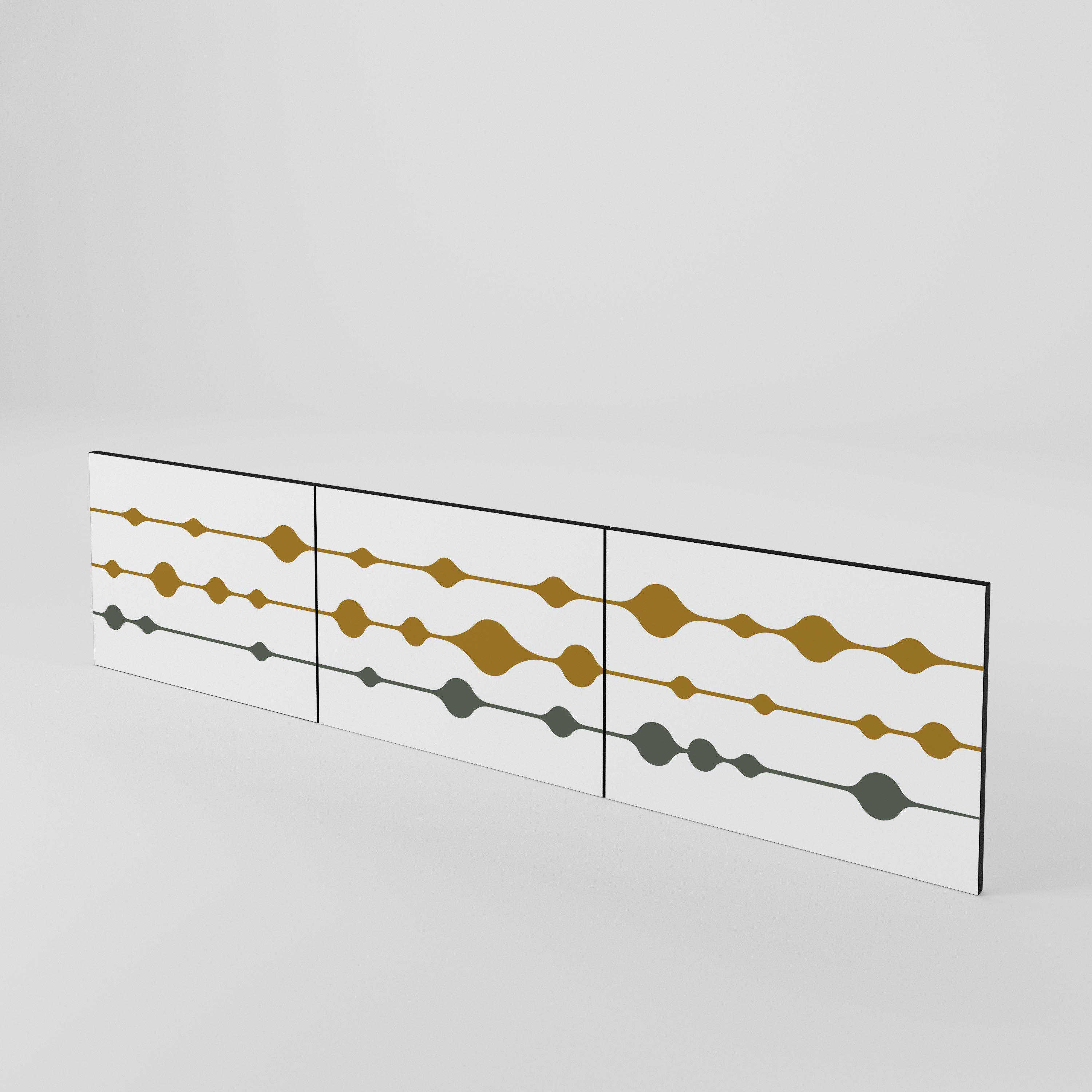 VIVID TONE Conjunto de 3 Portas para Móvel de TV