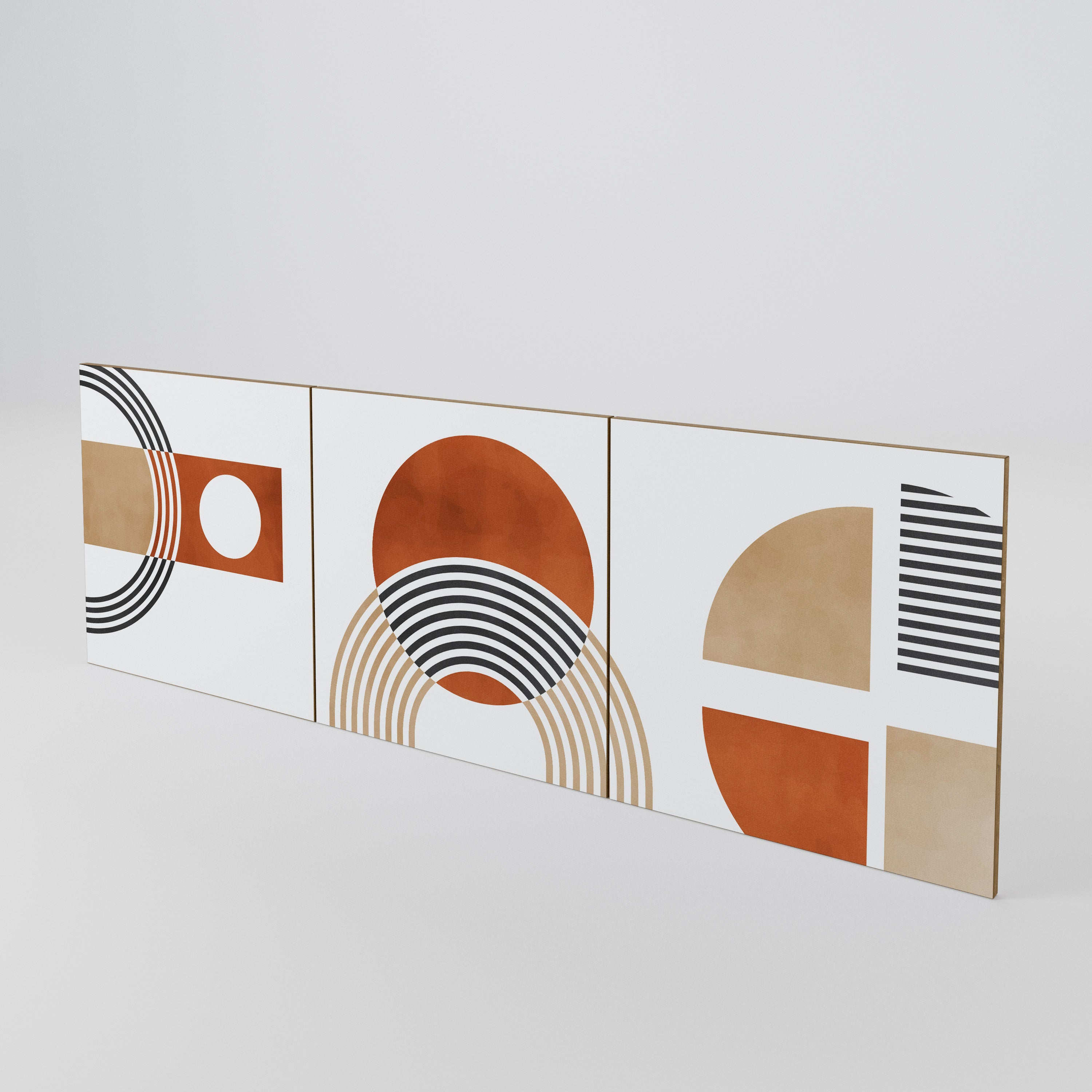 CIRCLE RHYTM Conjunto de 3 Portas para Aparador