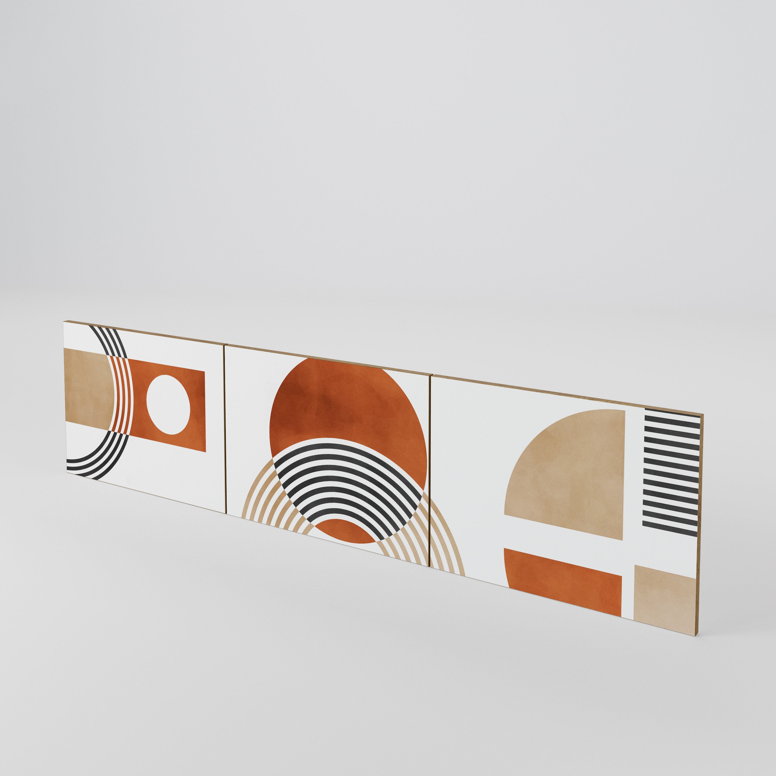 CIRCLE RHYTM Conjunto de 3 Portas para Móvel de TV
