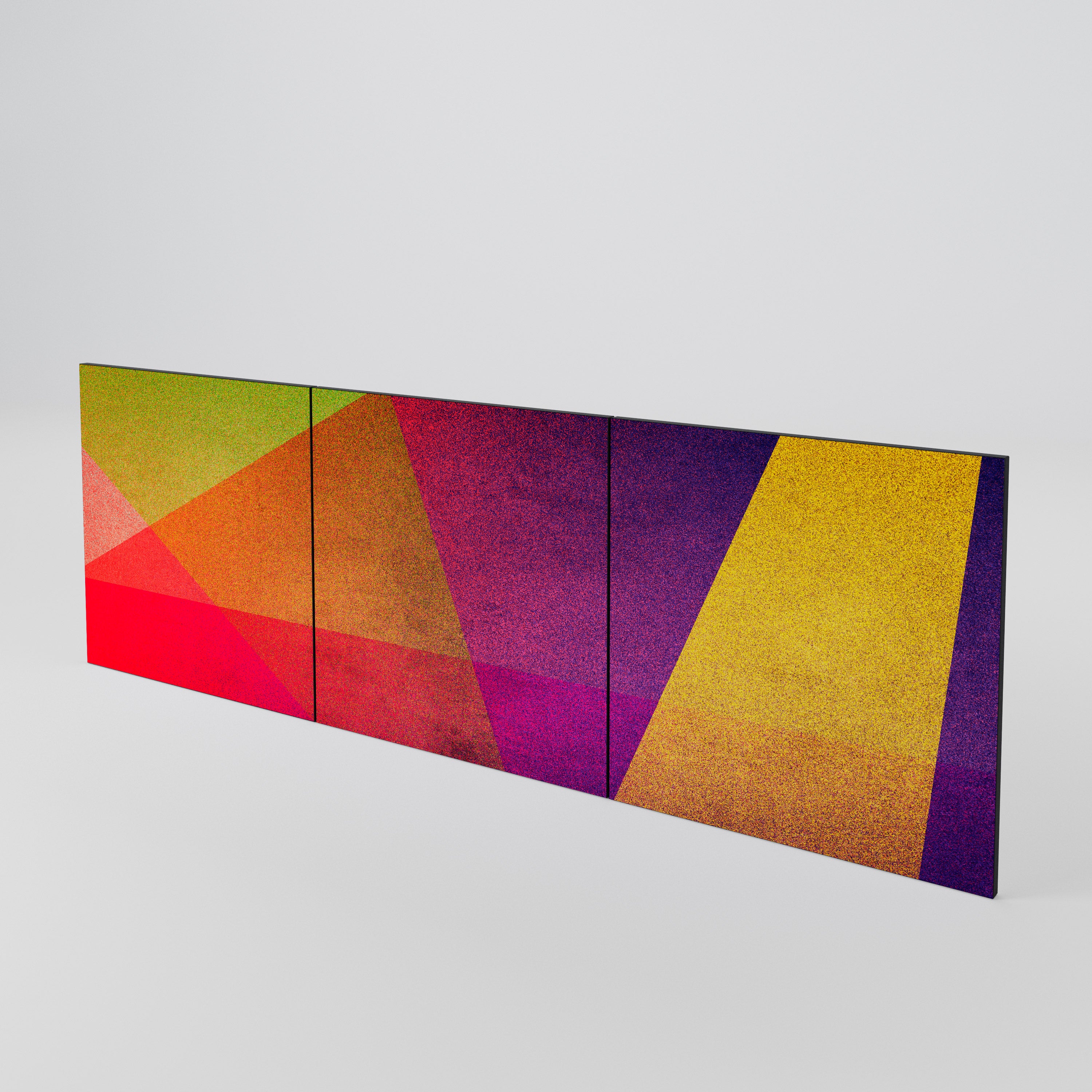 VIVID GEOMETRY Conjunto de 3 Portas para Aparador