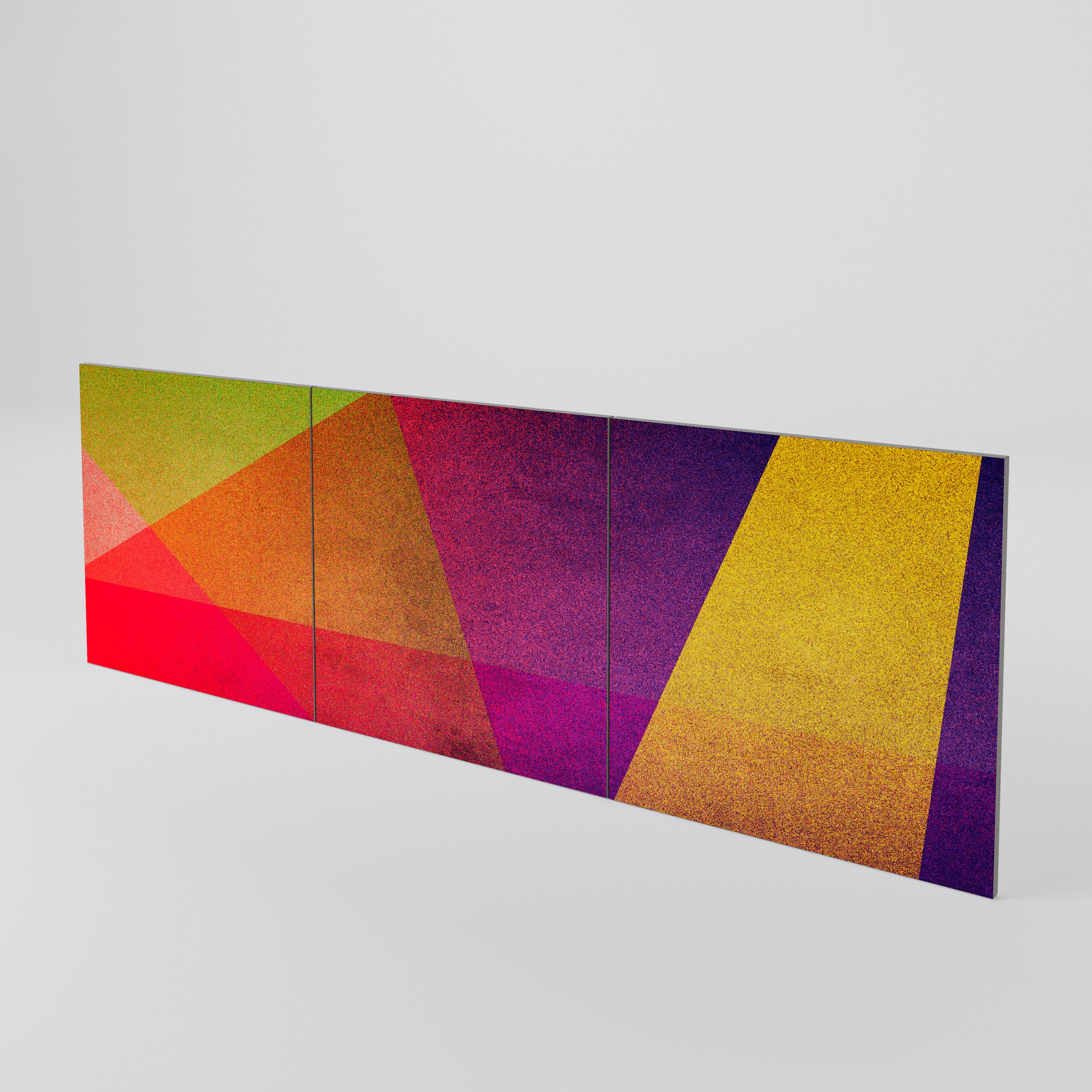 VIVID GEOMETRY Conjunto de 3 Portas para Aparador