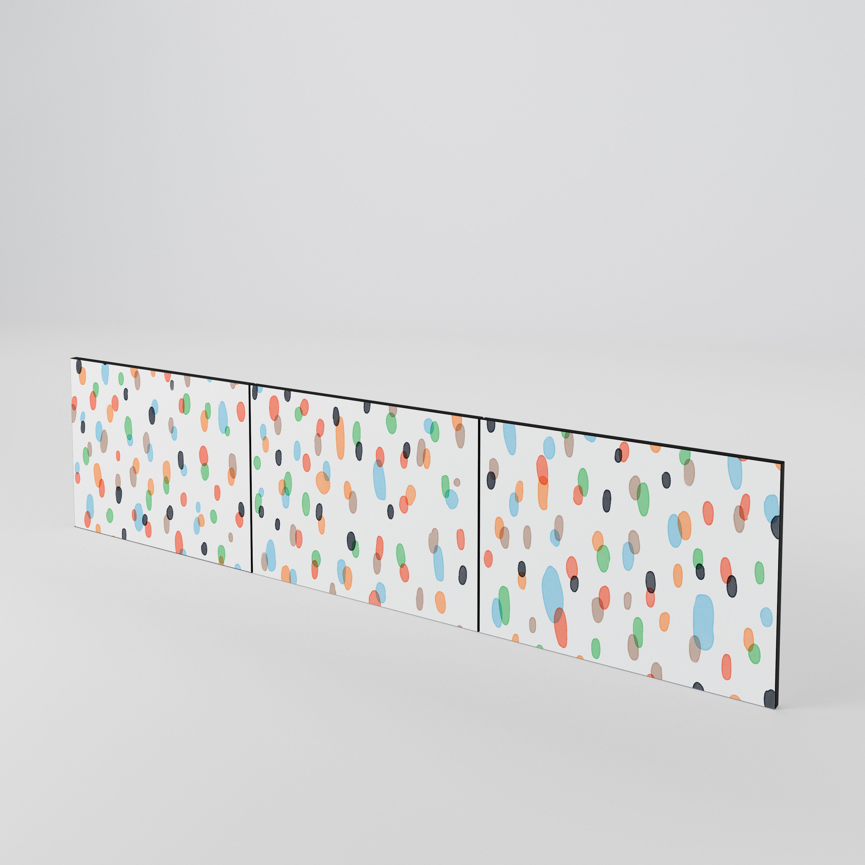 ENERGETIC SPOTS Conjunto de 3 Portas para Móvel de TV