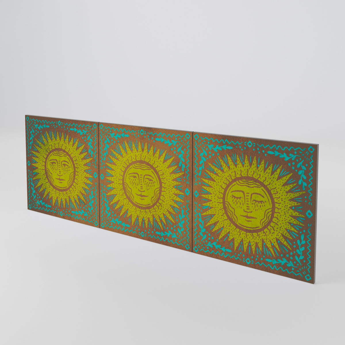 SUNSHINE EULOGY Conjunto de 3 Portas para Aparador