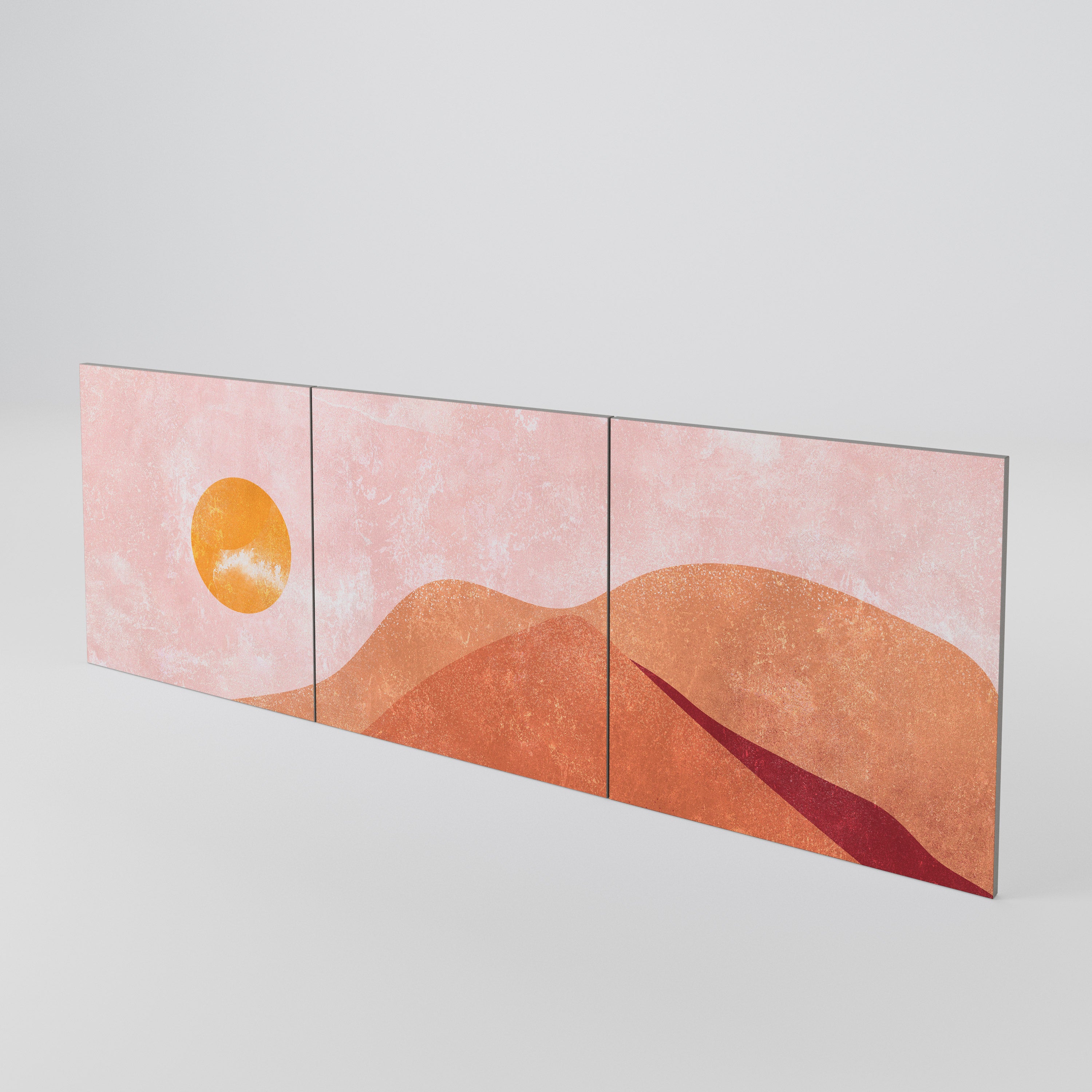 LUMINOUS SUNLIGHT 3-Piece Sideboard Door Set