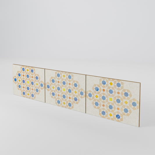 PATTERNED PRISM Conjunto de 3 Portas para Móvel de TV