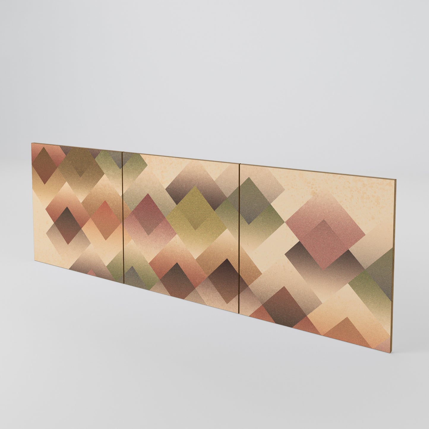 GEOMETRIC FUSION Conjunto de 3 Portas para Aparador