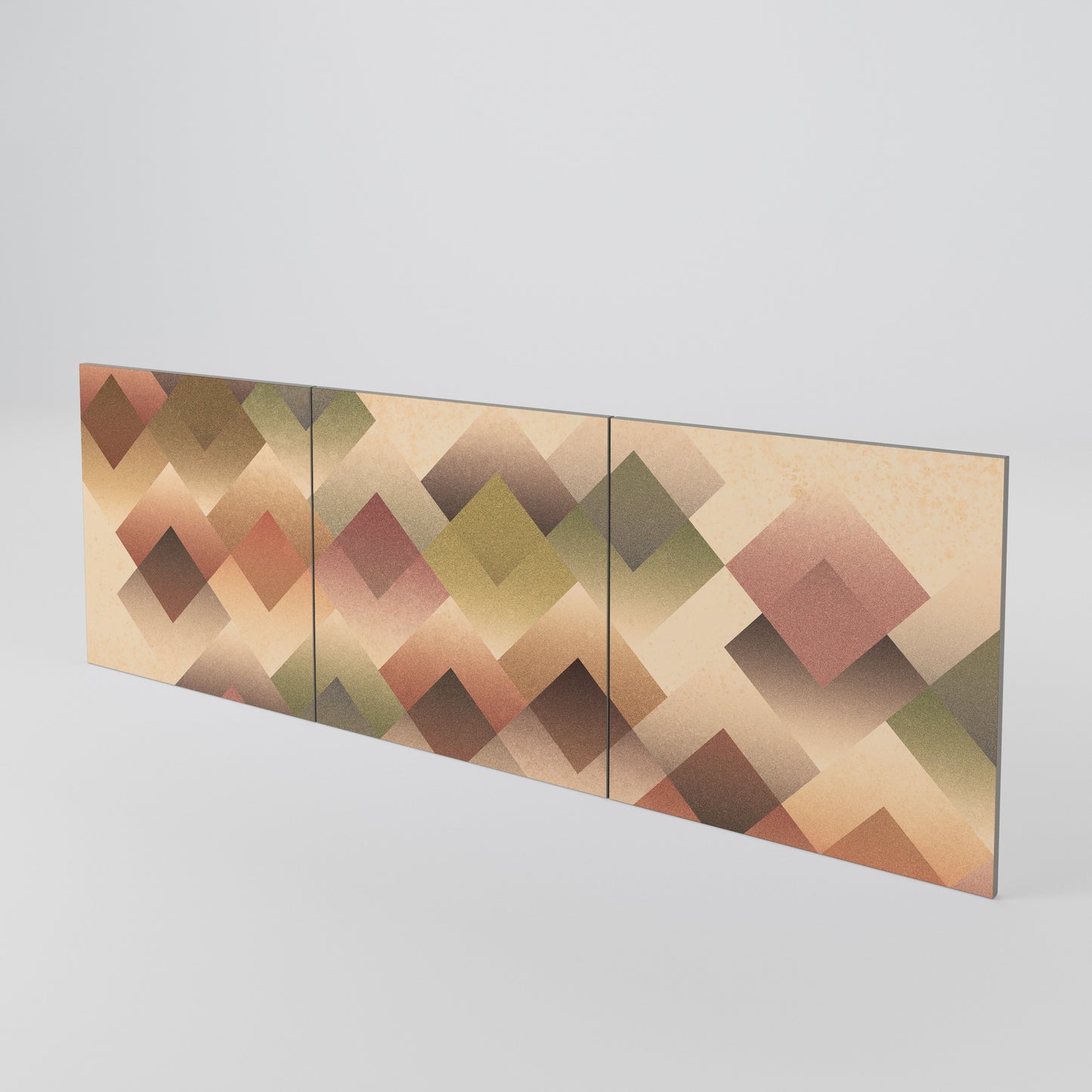 GEOMETRIC FUSION Conjunto de 3 Portas para Aparador