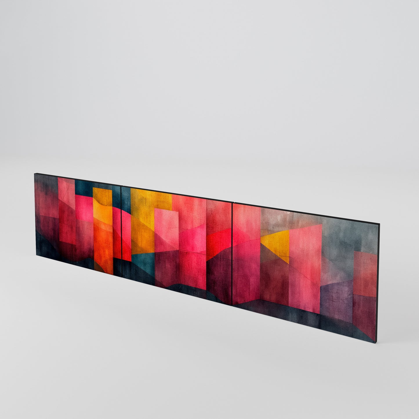COLORFUL SOUNDS Conjunto de 3 Portas para Móvel de TV