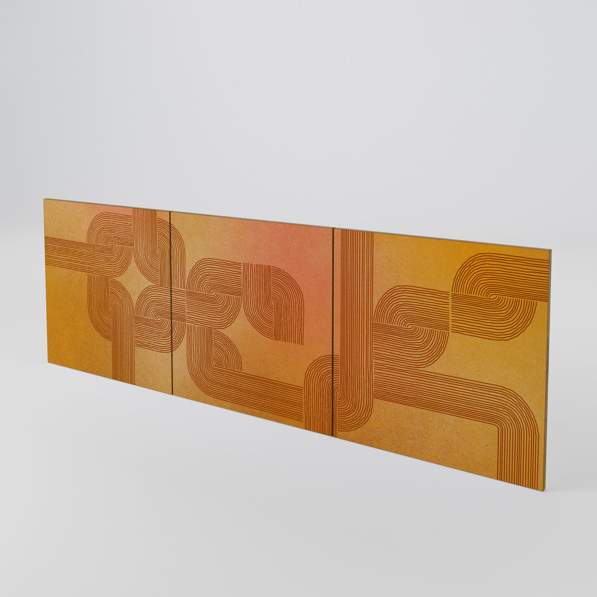 STRENGTHENING RELATION 3-Piece Sideboard Door Set