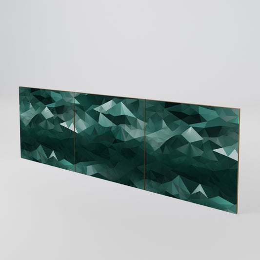 POLYGONAL FLOATING Conjunto de 3 Portas para Aparador