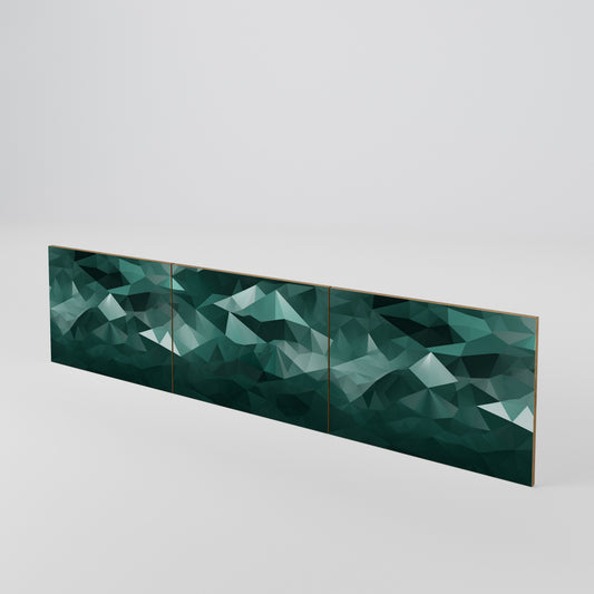 POLYGONAL FLOATING Conjunto de 3 Portas para Móvel de TV
