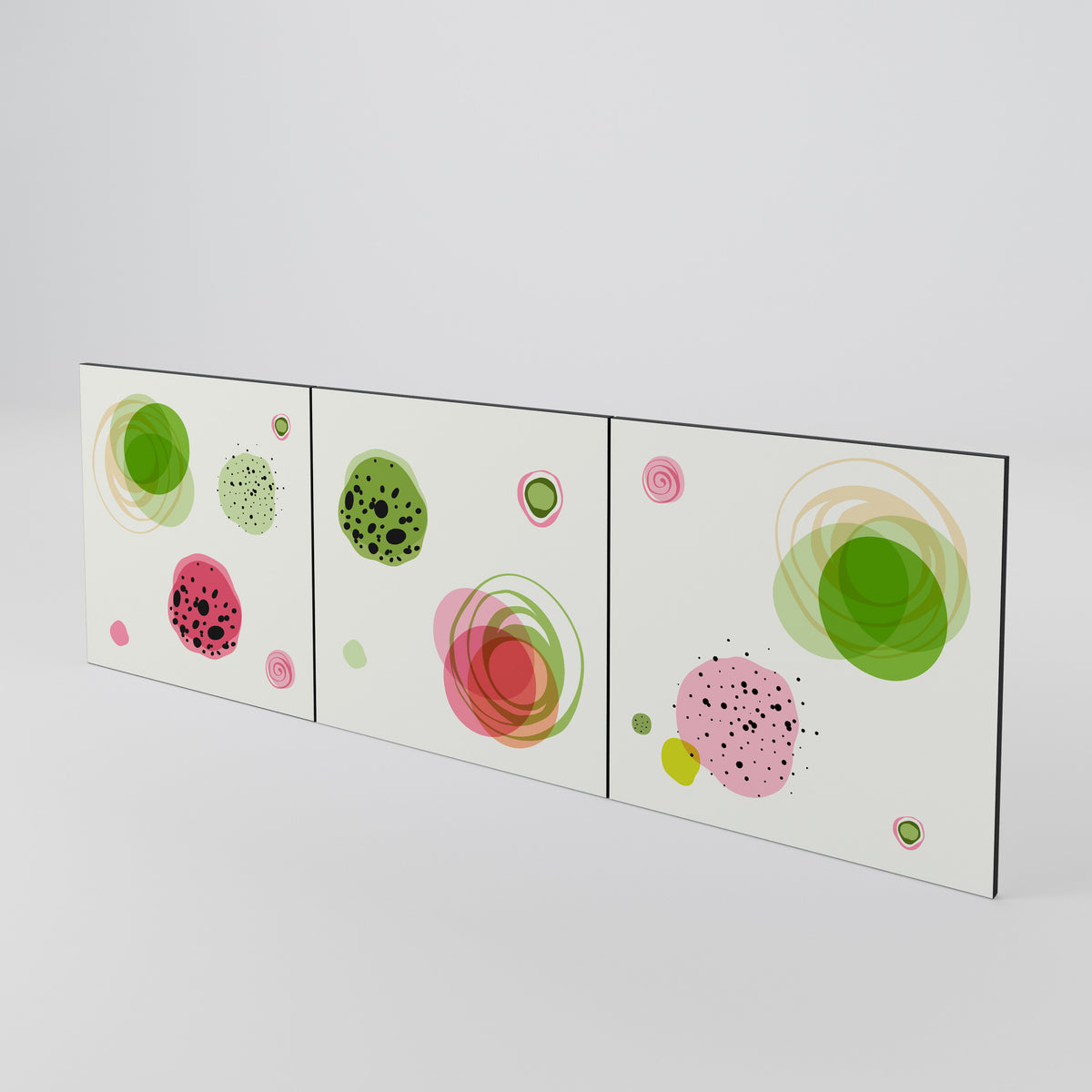 COLORFUL COSMOS Conjunto de 3 Portas para Aparador