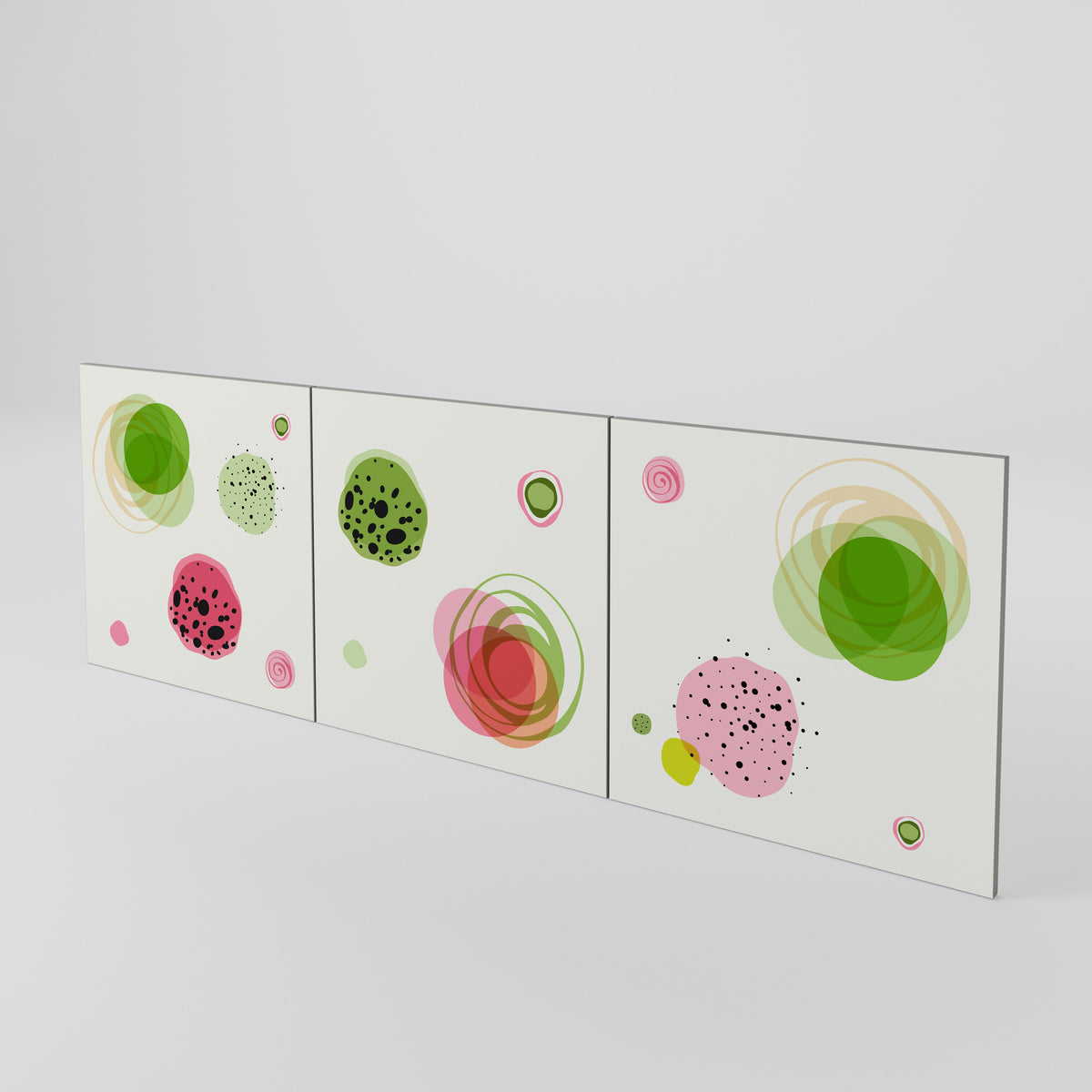COLORFUL COSMOS Conjunto de 3 Portas para Aparador