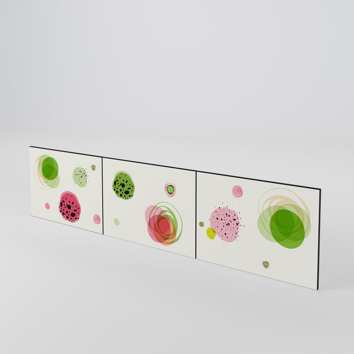 COLORFUL COSMOS Conjunto de 3 Portas para Móvel de TV