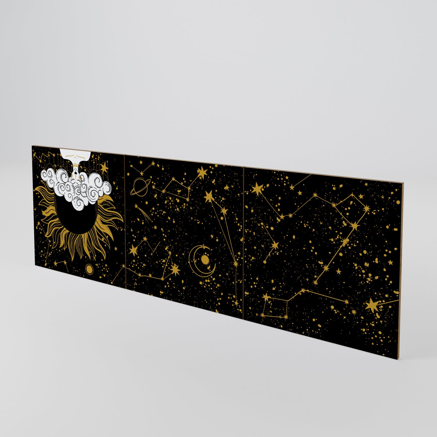 STELLAR CONSTELLATIONS Conjunto de 3 Portas para Aparador