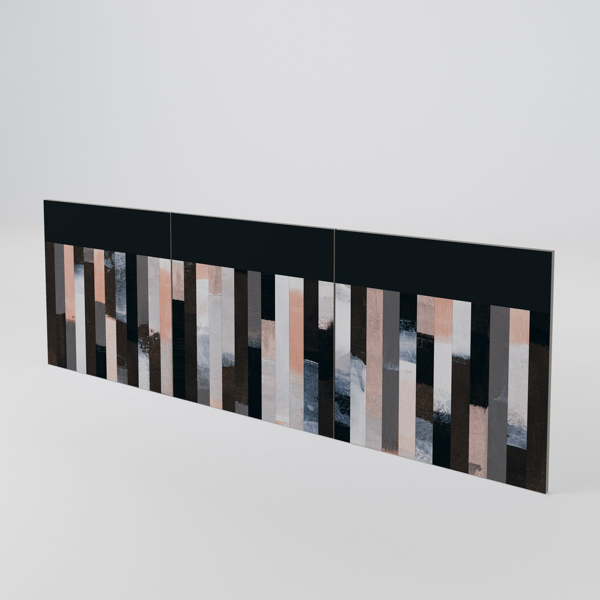 COLLAGE OF RECTANGLES Conjunto de 3 Portas para Aparador