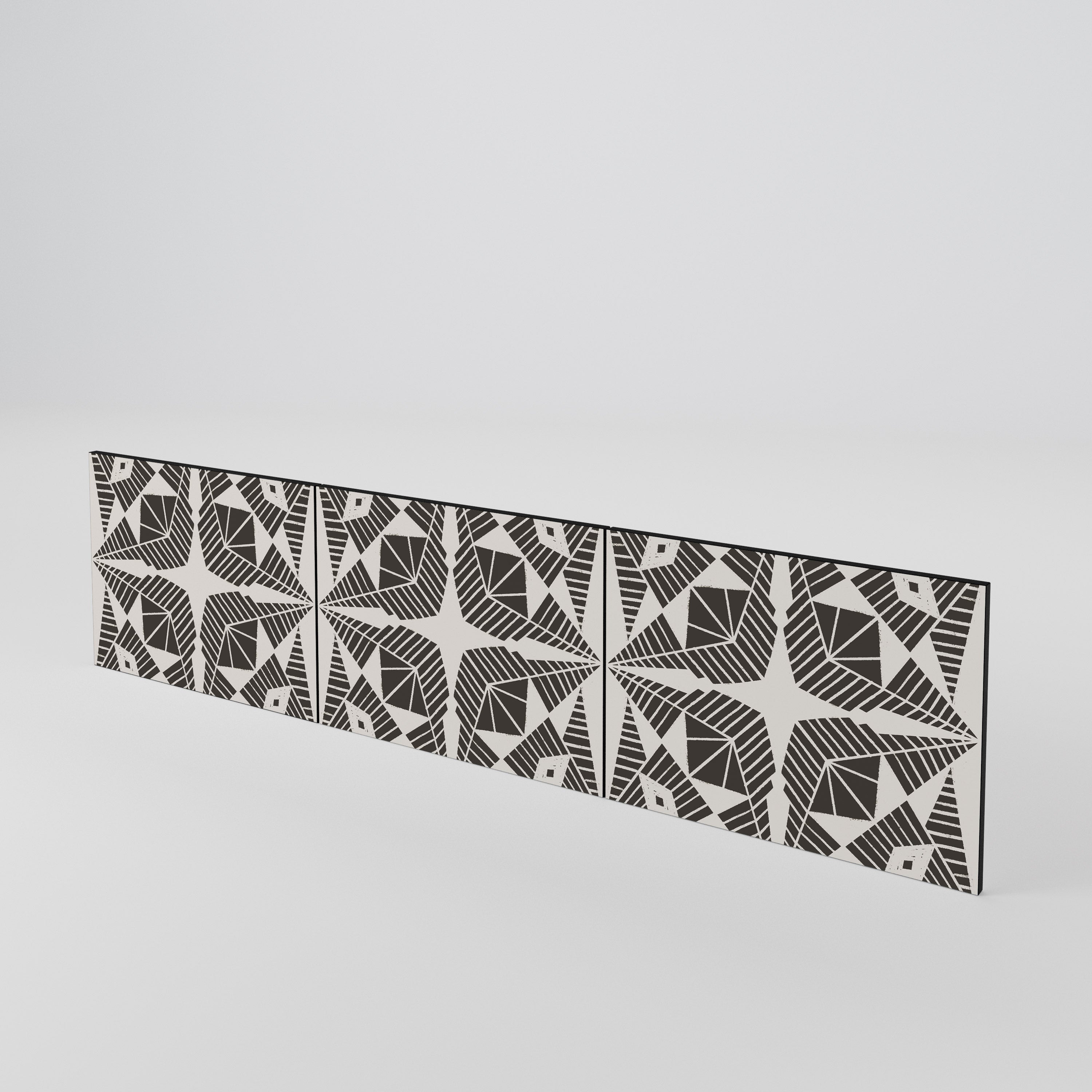 MONOCHROME NEXUS Conjunto de 3 Portas para Móvel de TV