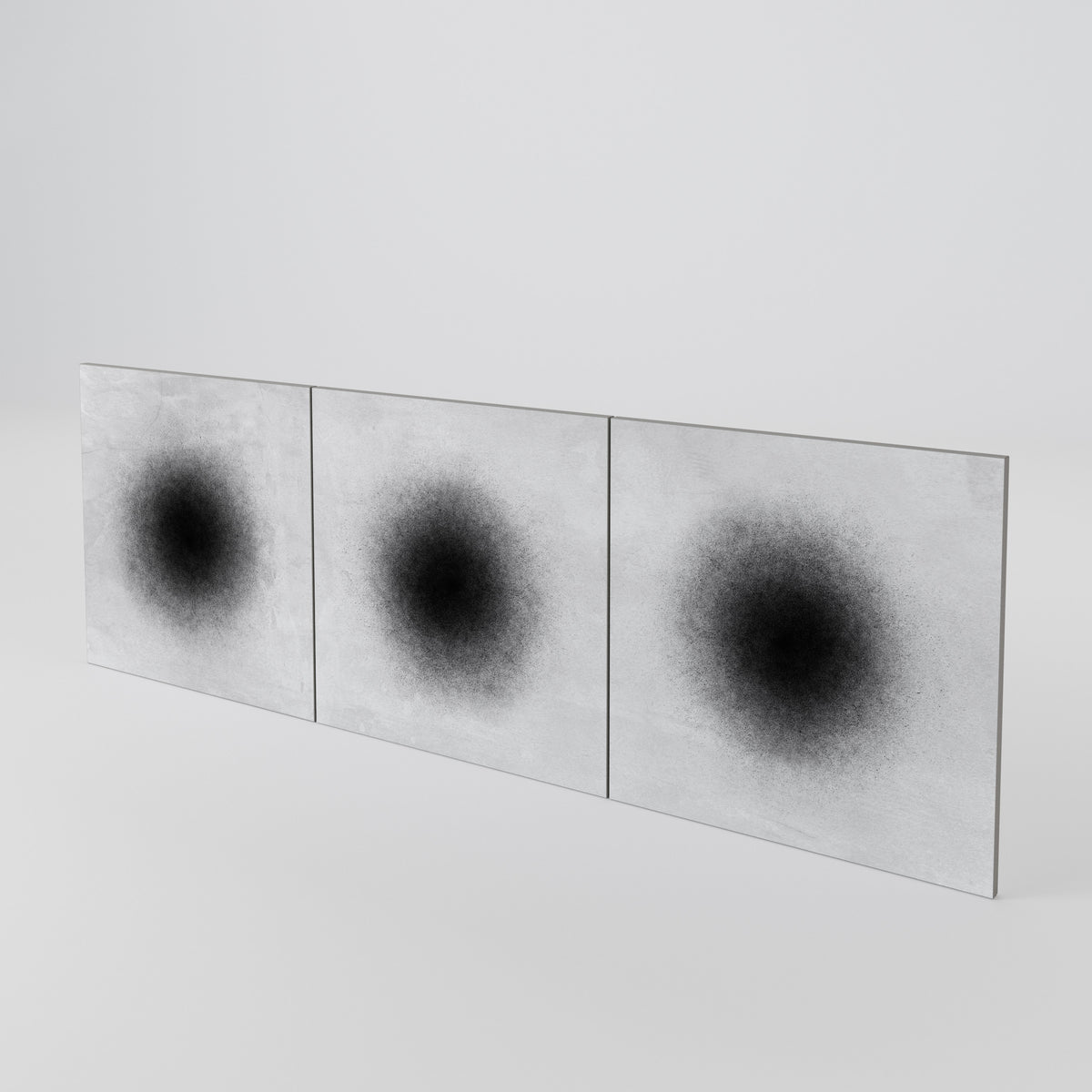 BLACK HOLE Conjunto de 3 Portas para Aparador