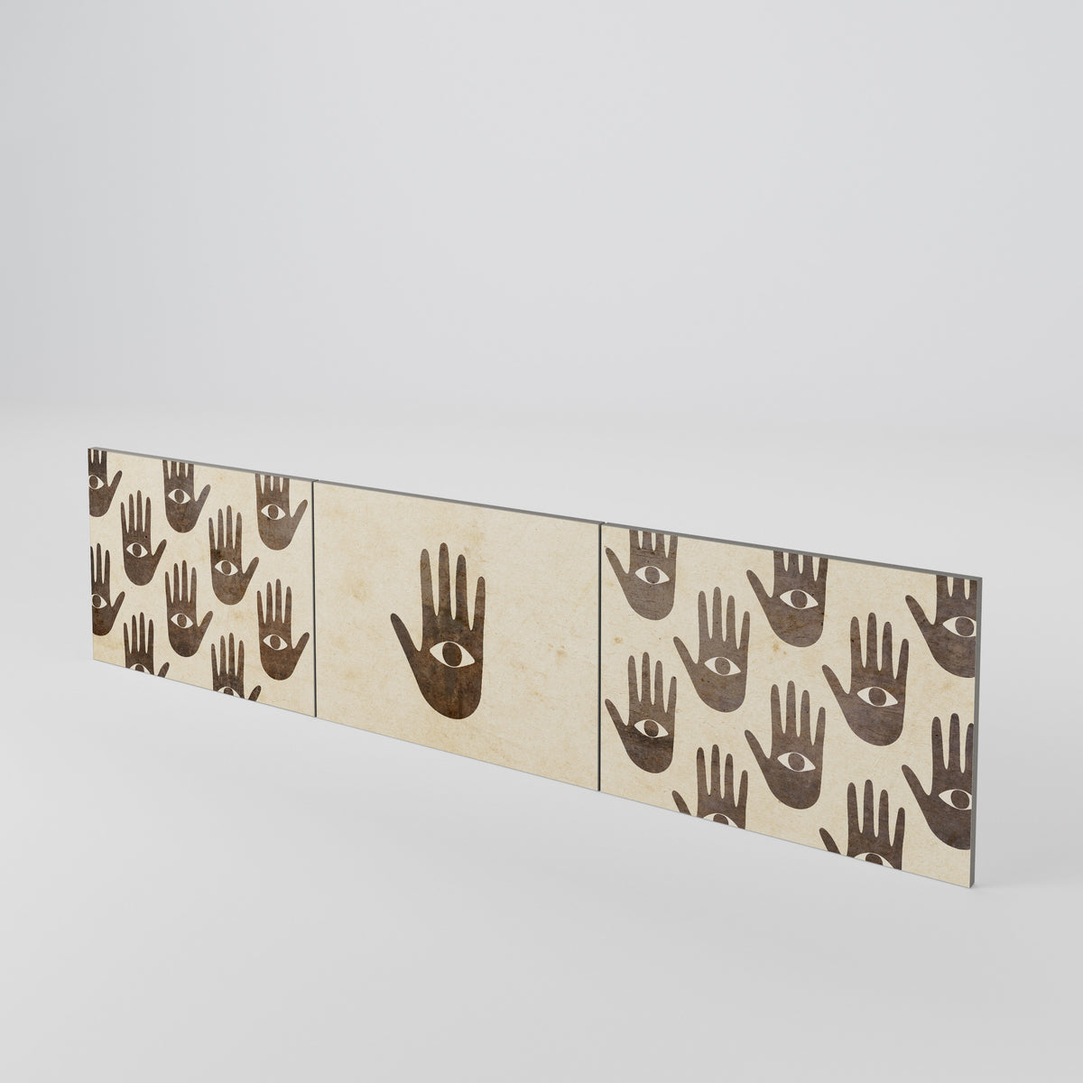 SEE MORE Conjunto de 3 Portas para Móvel de TV