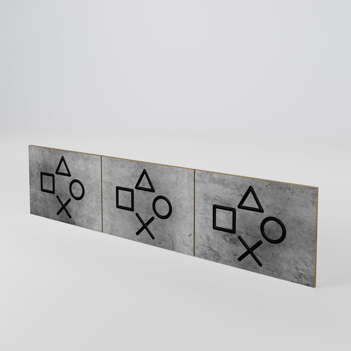 GAMER CHOICE Conjunto de 3 Portas para Móvel de TV