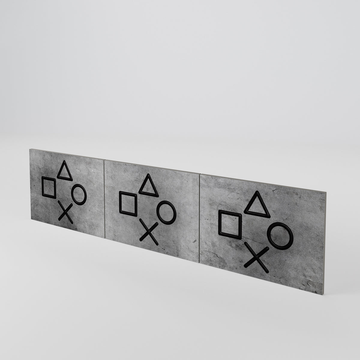 GAMER CHOICE Conjunto de 3 Portas para Móvel de TV