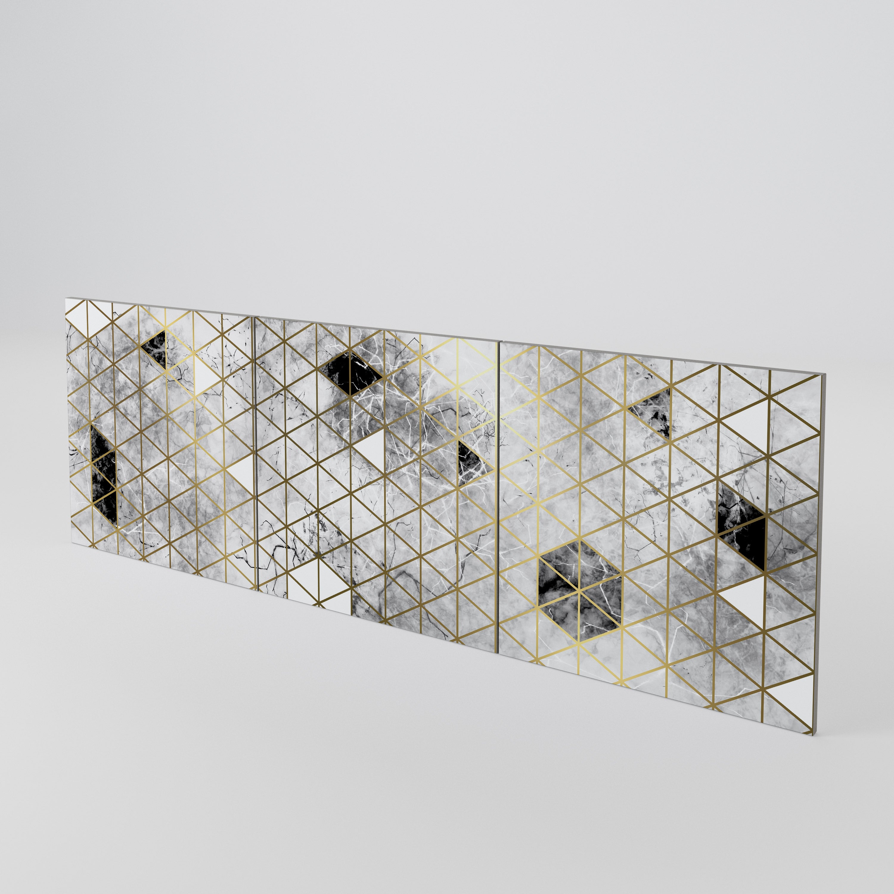 ASHEN ARIA Conjunto de 3 Portas para Aparador