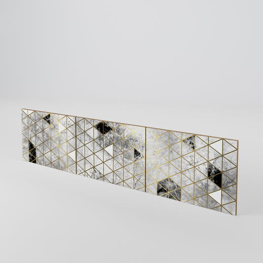 ASHEN ARIA Conjunto de 3 Portas para Móvel de TV