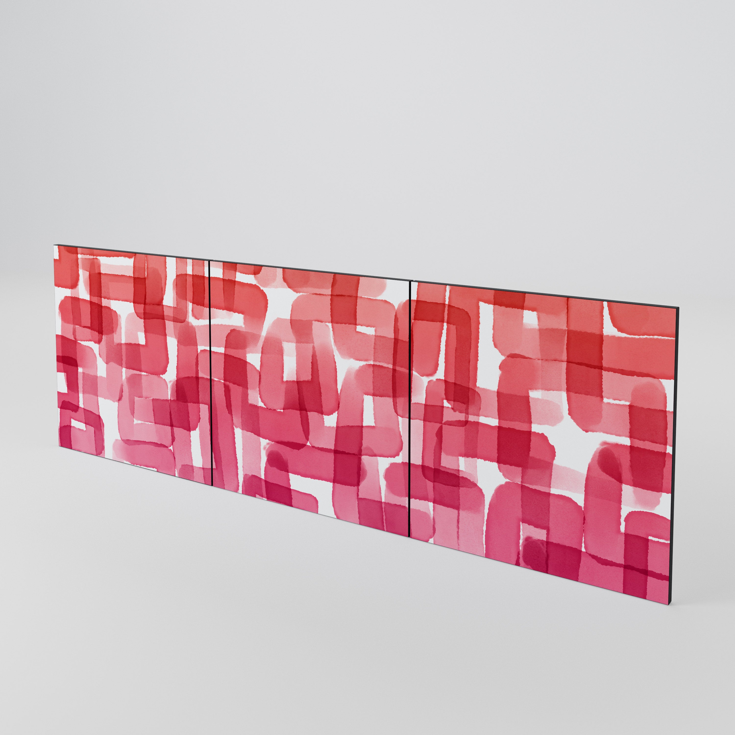 KALEIDOSCOPIC CUBISM Conjunto de 3 Portas para Aparador