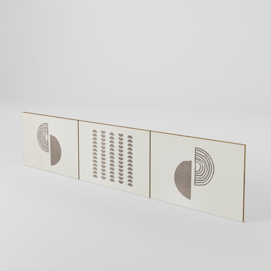 HARMONY ESSENCE 3-Piece TV Cabinet Door Set