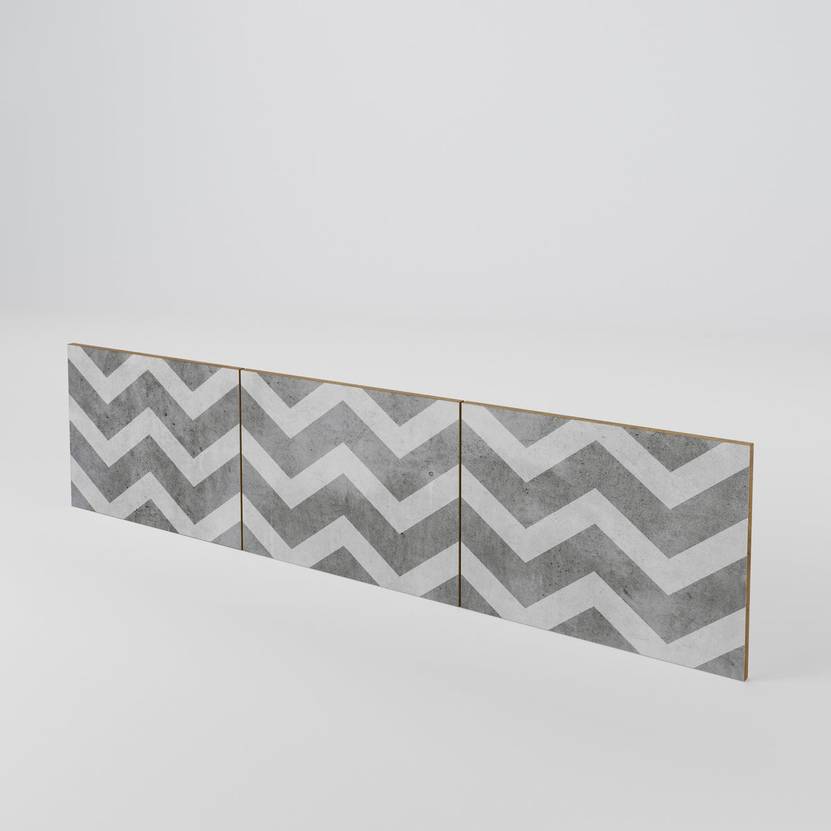 TOUGH ZIG ZAG Conjunto de 3 Portas para Móvel de TV