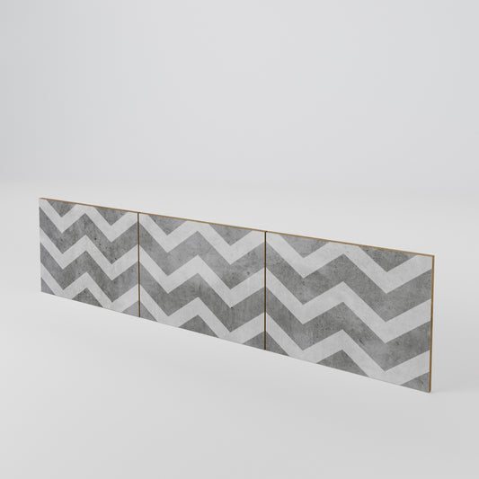 TOUGH ZIG ZAG Conjunto de 3 Portas para Móvel de TV