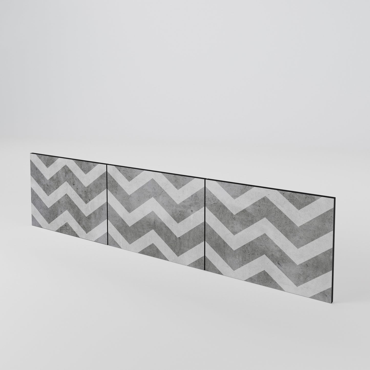 TOUGH ZIG ZAG Conjunto de 3 Portas para Móvel de TV