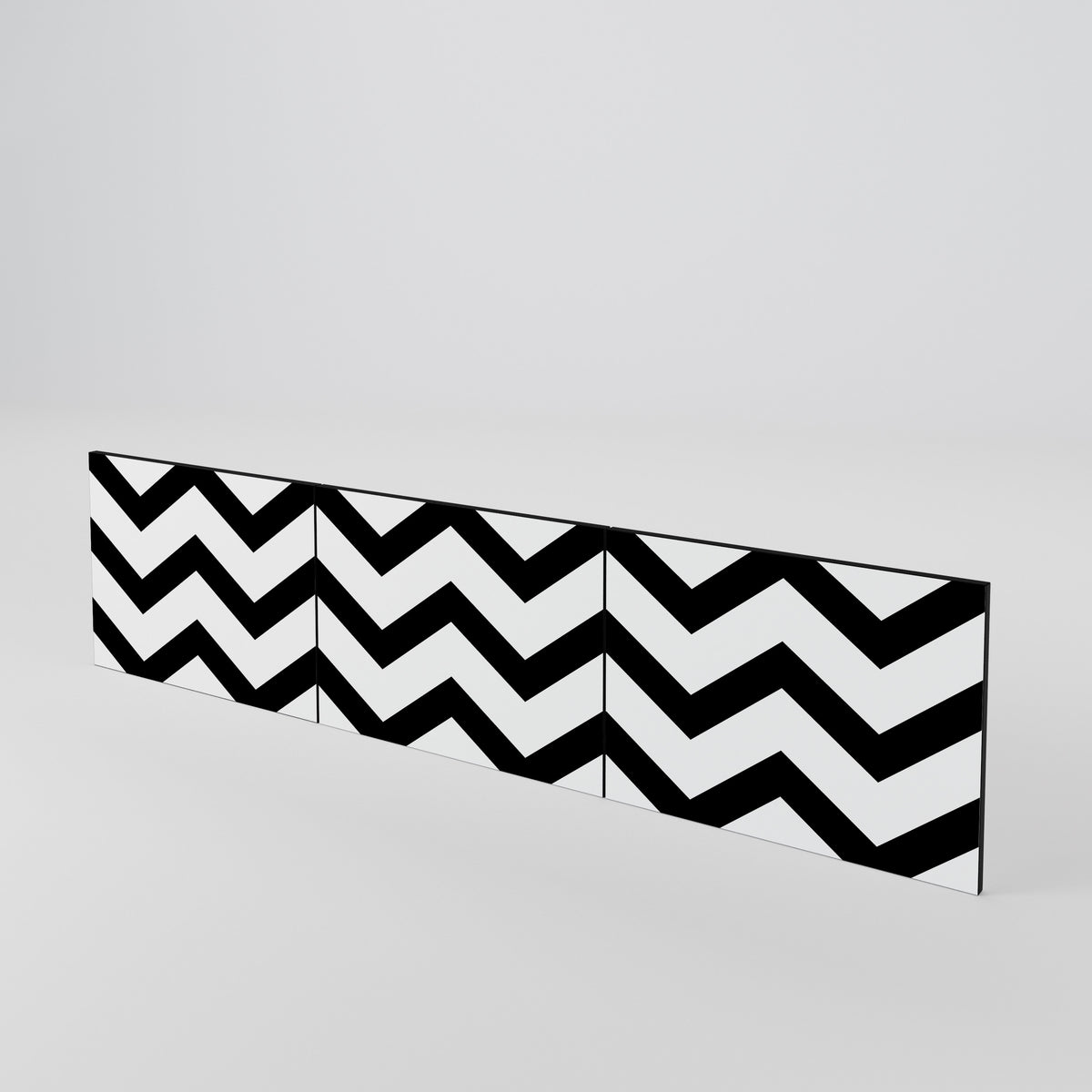 CLASSIC ZIG ZAG Conjunto de 3 Portas para Móvel de TV