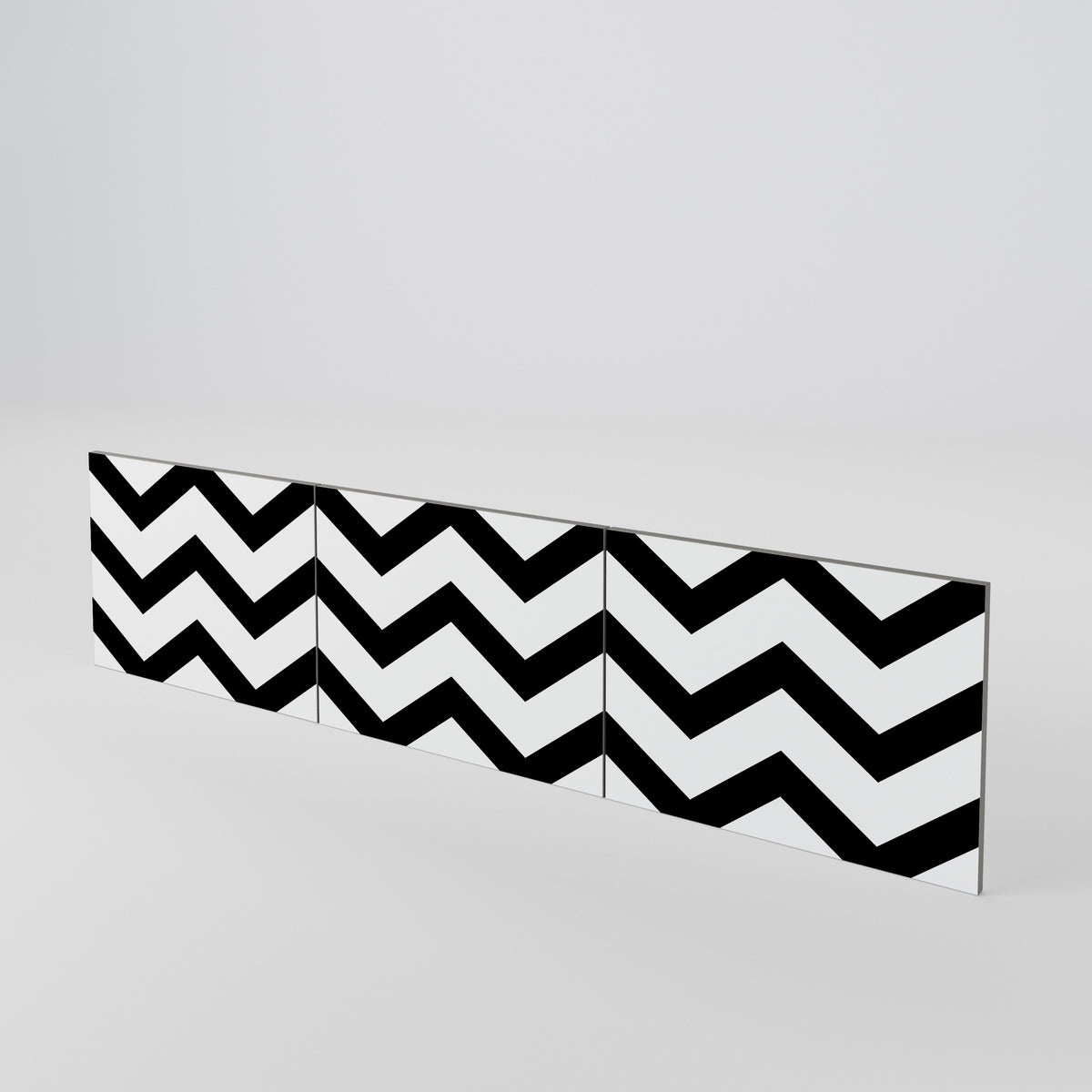 CLASSIC ZIG ZAG Conjunto de 3 Portas para Móvel de TV